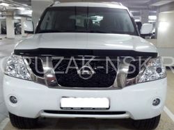 Дефлектор капота темный Nissan Patrol