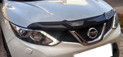 Дефлектор капота qashqai 14-