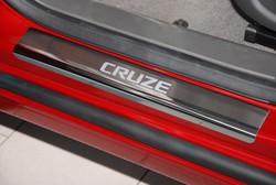 Накладки на пороги из нерж. Cruze