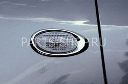 Хромированная окантовка повторителя поворотов Mazda 3