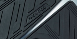 Резиновые коврики салона opel mokka