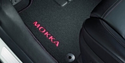 Текстильные коврики салона mokka (черн., корич.)