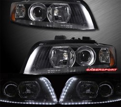 Фары 2002-2004 AUDI A4 (комплект)