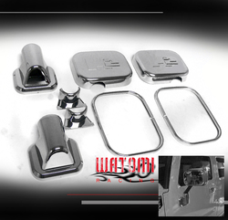 Накладки на зеркала Hummer H2 03-05