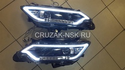 Передние фары camry v50/v55 стиль mercedes