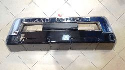 Накладка на передний бампер lc200 15+ черная