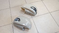 Зеркала, корпуса LC100 LX470 вместо штатных с поворотником, с подсветкой, под покраску