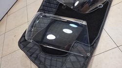 Защита фар  прозрачная Toyota LC100 05-2007