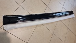 Накладка задней двери GX460 с хром молдингом, черная