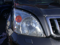 Защита фар Toyota Land Cruiser Prado 120