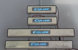 Накладки на пороги cruze с подсветкой