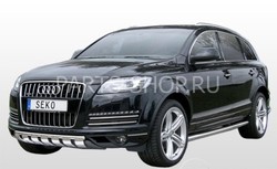 Защита картера 50мм, нерж. (не для V12) Audi Q7