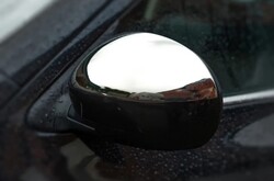Накладки на зеркала juke из нерж.