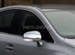 Накладки на зеркала из нерж. Camry ACV40 09-