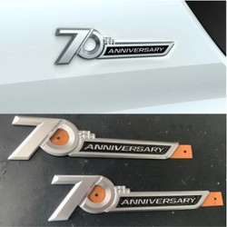 70th Anniversary эмблемы (2 шт.)
