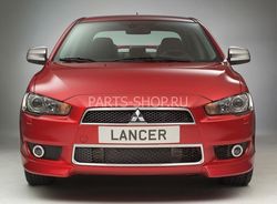 Решетка радиатора хром MMC Lancer (верхняя)