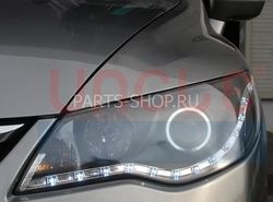 Фары передние линзовые Honda Civic (комплект)
