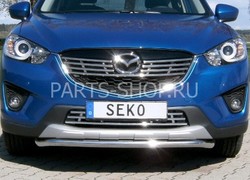 Защита переднего бампера трубообразная Mazda CX-5