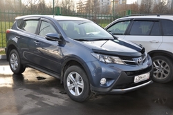 Ветровики темные RAV4 2013-