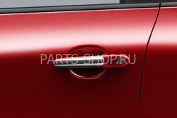 Накладки на ручки дверей хром Nissan Juke