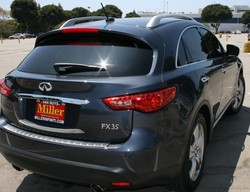 Накладка на задний бампер Infiniti FX35 FX37 FX50
