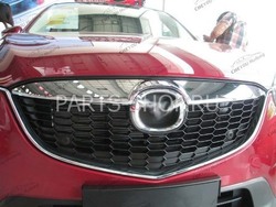 Накладка хромированная на решетку радиатора Mazda CX-5