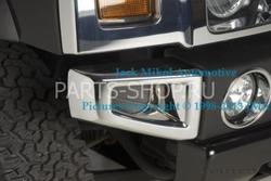 Боковые накладки переднего бампера Hummer