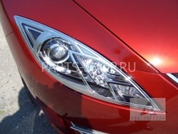 Накладки на фары для Mazda 6 2008-