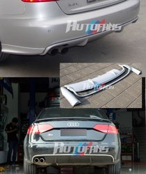 Диффузор заднего бампера на AUDI A4/B8/S4