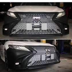 Бампер и решетка стиль Lexus для camry 2018