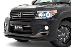 Бампер передний Elford Land Cruiser 200