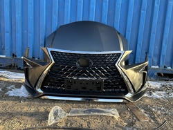 Бампер передний с решеткой и капот RX330, Harrier стиль 2020+