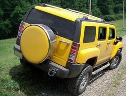 Колпак запасного колеса для hummer h3 из нерж.