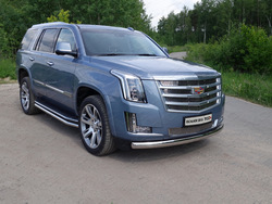 Защита бампера cadillac escalade 2015