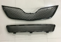 Решетка радиатора и переднего бампера Camry40 дизайн Bentley 09- (черные)
