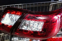 Фонари задние Camry40 диодные красно-хромированные