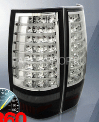 Фонари chevrolet tahoe 07 диодные, хромированные