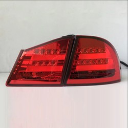 Фонари задние Civic 4D style BMW (комплект) красные