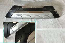 Накладка переднего бампера пластиковая с хромом, с надписью iX35 09-12