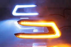 Дневные ходовые огни camry 2018
