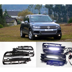 Дневные ходовые огни Touareg 2010-2012
