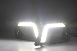 Ходовые огни, drl для forester в штатное место