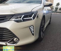 Дневные ходовые в бампер camry 2017 с функцией поворота