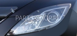 Защита фар прозрачная Mazda 6 2008-