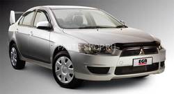 Ветровики Lancer 2007- темные