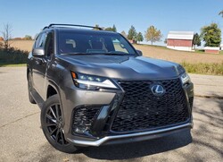 Губа F-sport для LX600 передняя