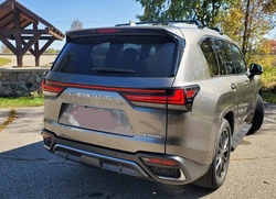 Губа F-sport для LX600 задняя