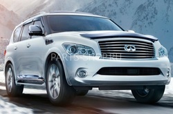 Молдинги на дверь infiniti QX56 хромированные