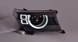 Фары LC200 диодные, дизайн Land Rover