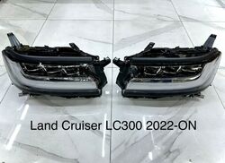 Фары LC300 линзовые, диодные